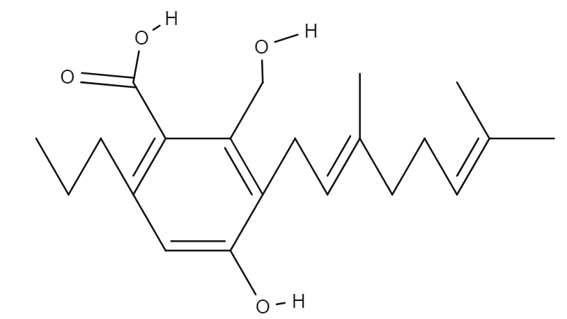 Cannabigerovarinnic Acid chemical structure